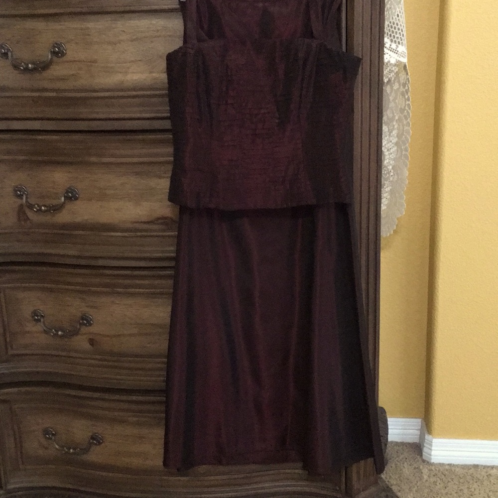 Evening skirt and top